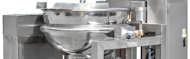Oil Jacketed Cooking Kettle With Planetary Geared Agitator