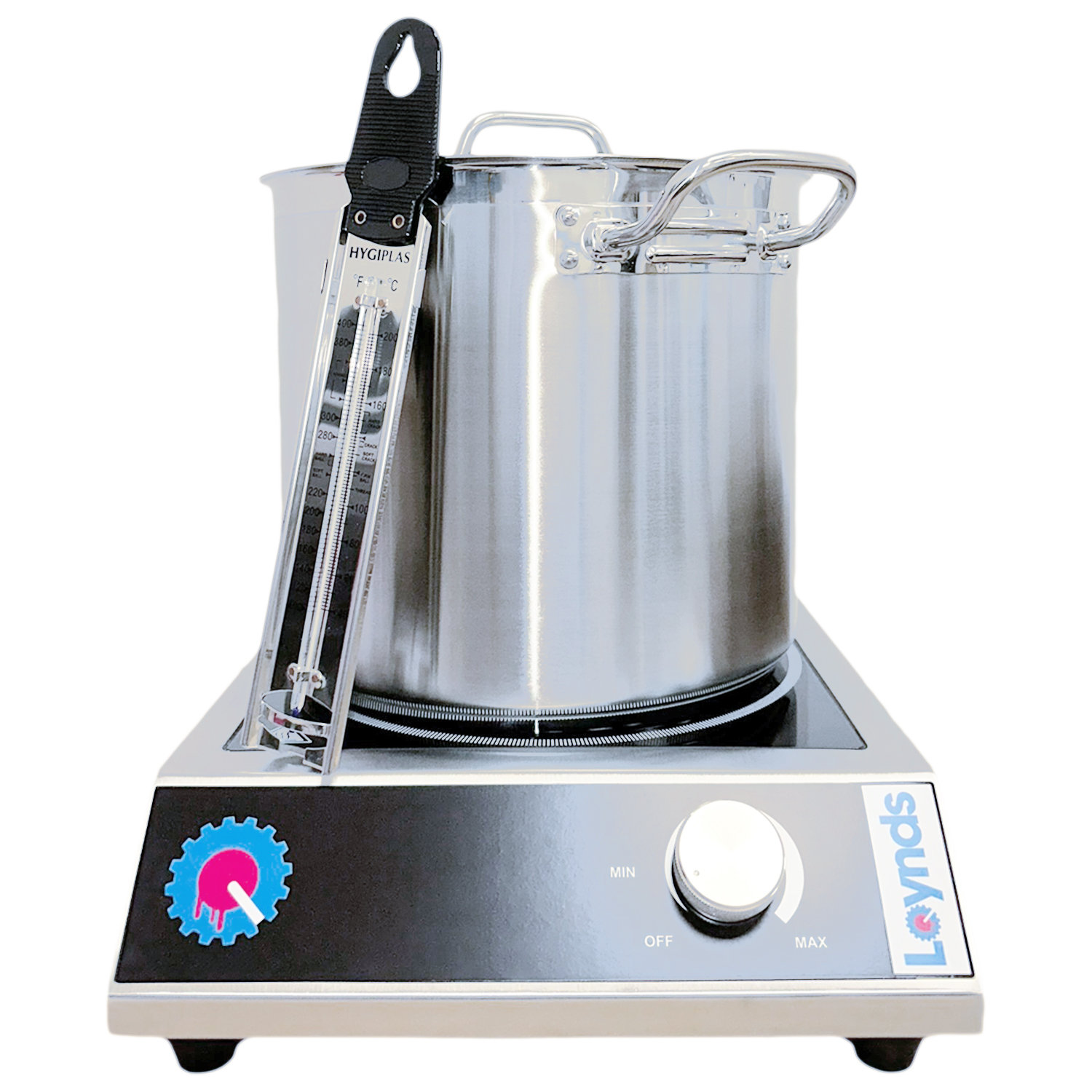 Low Volume Candy Cooking Stove, Pan & Thermometer - CB01 • Loynds