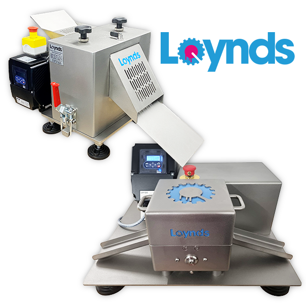 Loynds Fudge/Caramel Cutter on test at Loynds 